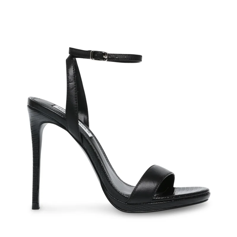 Steve madden wordly black women's sandals